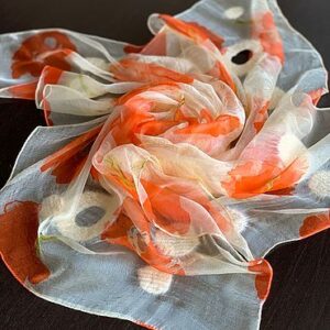 Платок «Маки»