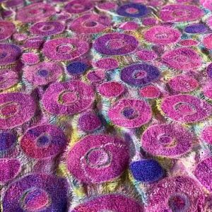 Палантин валяный «Весна»