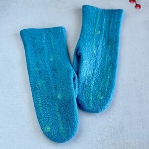 Варежки валяные «Ручей»