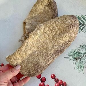 Следочки валяные из шерсти